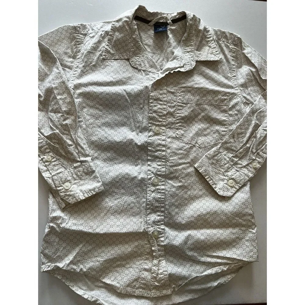 GAP Girls Kids Size XS XSmall 4-5 Shirt Top‎ Blouse Button Down Long Sleeve